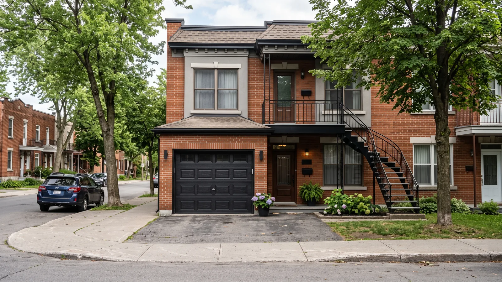 Projet de garage résidentiel à Montréal, Québec